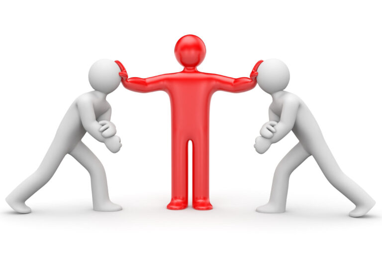 Intermediary in the conflict decision