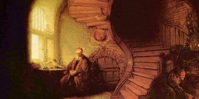 Philosoph-im-Elfenbeinturm